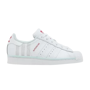 Baskets adidas Superstar J 'White Almost Blue' Blanc Nuage/Blanc Nuage/Presque Bleu FZ6254