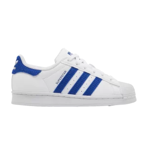 adidas Superstar J 'White Royal Blue' Baskets Blanc Nuage/Bleu Royal/Blanc Nuage GV7951