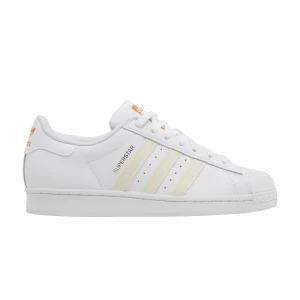 Baskets adidas Superstar 'White Ecru Tint' Blanc Nuage/Écru/Orange Peak GZ3737