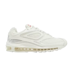 Nike Supreme x Air Max 98 TL SP 'Blanc' Blanc/Argent Métallique/Voile DR1033 100