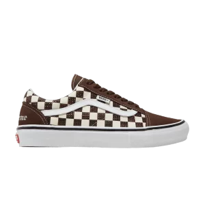 Vans Supreme x Swarovski x Skate Old Skool 'Brown' Baskets Marron VN0A5KRXBRO