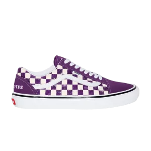 Vans Supreme x Swarovski x Skate Old Skool 'Purple' Baskets Violet VN0A5KRXPRP