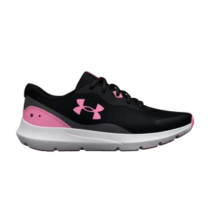 Baskets Under Armour Surge 3 GS 'Black Flamingo' Noir/Flamingo 3025013 001
