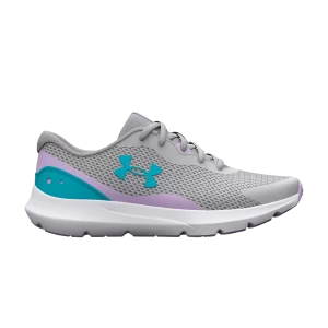 Under Armour Surge 3 GS 'Gris Bleu Violet' Halo Gris/Nebula Violet 3025013 104