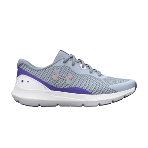 Under Armour Surge 3 GS 'Gris Oxford Bleu' Blanc 3025013 400