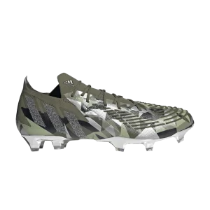 Baskets adidas Swarovski x Predator Edge.1 FG 'Focus Olive Crystal' Olive in Focus/Argent métallique/Lime magique GX3910