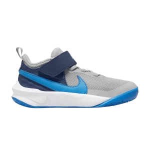 Nike Team Hustle D10 PS 'Grey Fog Mystic Navy' Gris brume/Flotte mystique/Vert atomique/Bleu photo CW6736 011