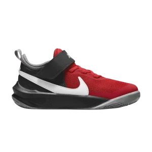 Nike Team Hustle D10 PS 'University Red Black' Rouge université/Gris/Noir/Blanc CW6736 607