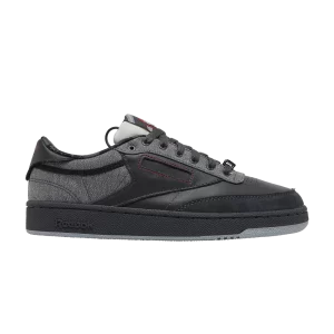 Reebok The Money Heist x Club C 'The Professor' Baskets Gravel/Gris Nuit/Rouge Vectoriel GX9441