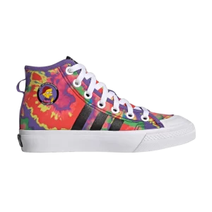 adidas The Simpsons x Nizza Hi Big Kid 'Lisa Simpson' Baskets Couleur noire/Couleur noire/Blanc nuage GZ1786