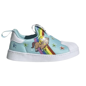 Baskets adidas The Simpsons x Superstar 360 I 'Lisa and Her Pony' Nuage blanc/Nuage blanc/couleur Noir GY9216