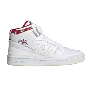adidas Thebe Magugu x Wmns Forum Mid 'Birds of Paradise' Baskets Nuage blanc/Couleur blanche/Couleur rouge GY9556