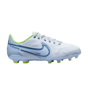 Nike Tiempo Legend 9 Club MG GS 'Gris Light Marine' Gris football/Marine clair/Volt/Bleu marine marina DA1331 054