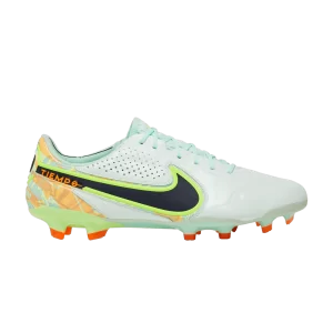 Nike Tiempo Legend 9 Elite FG 'Bonded Pack' Vert à peine/Orange total/Bleu noirci CZ8482 343