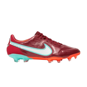 Nike Tiempo Legend 9 Elite FG 'Team Red Mystic Hibiscus' Rouge équipe/Hibiscus mystique/Cramoisi brillant/Blanc CZ8482 616