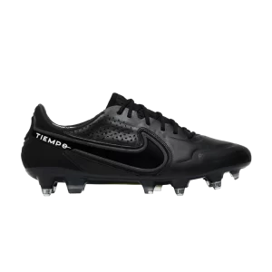 Nike Tiempo Legend 9 Elite SG Pro AC 'Shadow Pack' Noir/Blanc sommet/Bleu photo clair/Gris fumée foncé DB0822 001