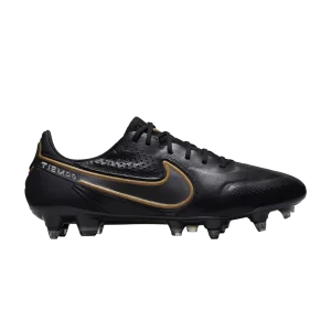 Nike Tiempo Legend 9 Elite SG Pro AC 'Shadow Pack' Noir/Anthracite/Or métallisé/Gris foncé métallisé DB0822 007