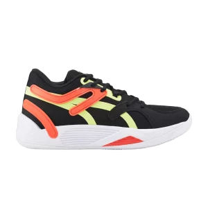Puma TRC Blaze Court 'Black Cherry Tomato' Baskets Noir/Tomate cerise 376582 03