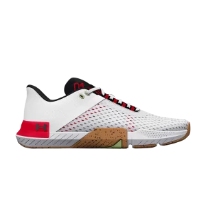 Under Armour TriBase Reign 4 'White Radio Red' Radio blanche/rouge 3025052 107