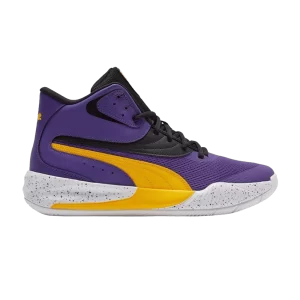 Puma Triple Mid Splatter 'Prism Violet Spectra Yellow' Baskets Violet prismatique/Jaune spectre 377570 01