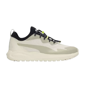 Puma Twitch Runner Trail Demi 'Pristine' Baskets Pristine/Gris galet 377608 01