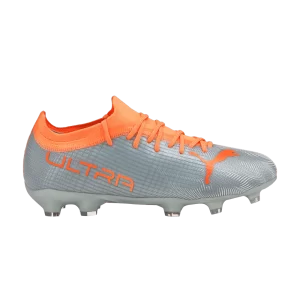 Puma Ultra 2.4 FG AG Jr 'Diamond Silver Neon Citrus' Baskets Diamant Argent/Neon Citrus 106737 01