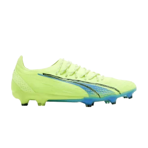 Puma Ultra Ultimate FG AG 'Fastest Pack' Baskets Lumière effervescente/Nuit parisienne/Bleu Mica 106868 01