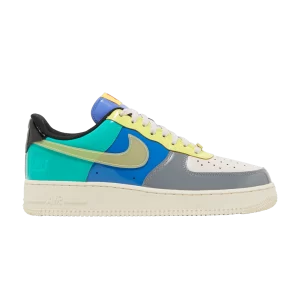 Nike Undefeated x Air Force 1 Low 'Community' Gris fumée/Or topaze/Multicolore DV5255 001