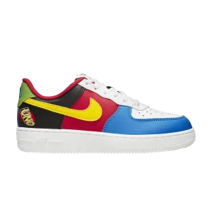 Nike UNO x Air Force 1 Low PS '50th Anniversary' Baskets Blanc/Jaune Zest/Université Rouge DO6635 100