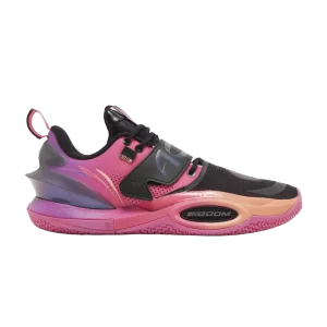 Li-Ning Wade All City 10 V2 'Sunrise' Baskets Noir/Rose ABAS059 7