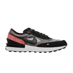 Nike Waffle One GS 'Flat Pewter Siren Red' Étain plat/Rouge sirène/Poussière de photons/Noir DC0481 006