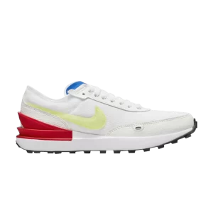 Nike Waffle One GS 'White Light Lemon Twist' Blanc/Blanc sommet/Noir/Léger citron Twist DQ1039 100