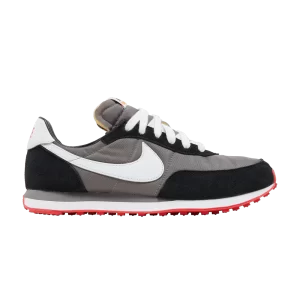 Nike Waffle Trainer 2 GS 'Flat Pewter Siren Red' Étain plat/Noir/Rouge sirène/Blanc DC6477 005