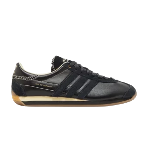 adidas Wales Bonner x Country 'Black Easy Yellow' Baskets Couleur noire/Couleur noire/Jaune clair GY1702