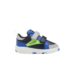 Reebok Weebok Clasp Low Baskets 'Navy Solar Lime Camo' pour tout-petits Vector Navy/Court Blue/Solar Lime GZ0872