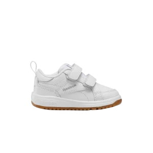 Reebok Weebok Clasp Low Baskets 'White Gum' pour tout-petits Chaussures blanches/Chaussures blanches/Gris pur HR0579