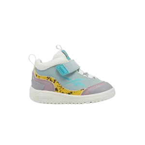 Reebok Weebok Storm X Baskets pour tout-petits 'Seaside Grey Classic Teal' Gris bord de mer/Always jaune/Classic sarcelle GV8546