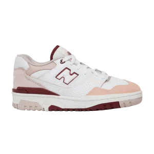 Baskets New Balance Wmns 550 'Valentine's Day' Blanc/Space Rose/Scarlet BBW550ZV