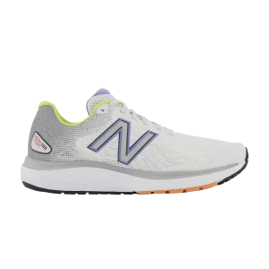 Baskets New Balance Wmns 680v7 'White Vibrant Violet' Blanc/Light Aluminium/Vivid Violet W680CH7