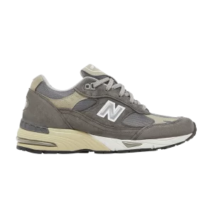 Baskets New Balance Wmns 991 Made in England '40th Anniversary' Gris froid/Gris chaud/Blanc W991UKF