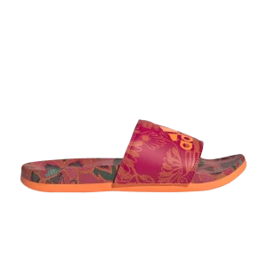 adidas Wmns Adilette Comfort Slide 'Floral - Signal Orange' Orange signal/Orange signal/Baie brillante GX4301