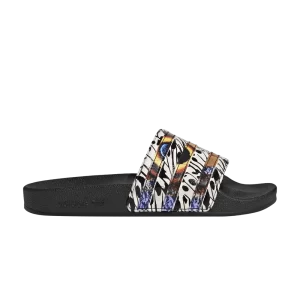 adidas Wmns Adilette Slide 'Butterfly' Baskets Couleur noire/Couleur fournisseur/Couleur fournisseur GY9433