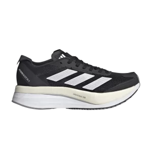 adidas Wmns Adizero Boston 11 'Black White' Baskets Noir/Blanc Nuage/Triple Gris GX6657