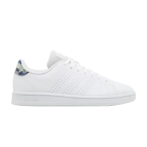 adidas Wmns Advantage Base Court 'White Floral' Baskets Blanc Nuage/Blanc Nuage/Orange Bliss GW9289