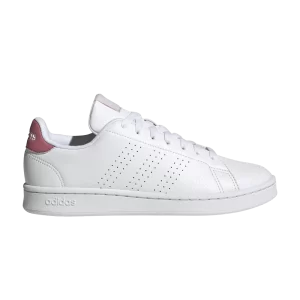 adidas Wmns Advantage 'White Pink Strata' Nuage Blanc/Nuage Blanc/Strata Rose HR0322