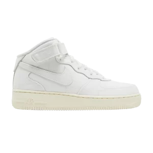 Nike Wmns Air Force 1 '07 Mid 'White Canvas' Blanc sommet/Blanc sommet/Blanc perle/Noir DZ4866 121