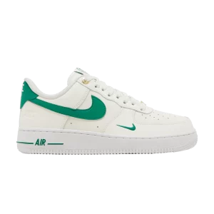 Nike Wmns Air Force 1 '07 SE '40th Anniversary – Sail Malachite' Voile/Blanc/Or métallique/Malachite DQ7582 101