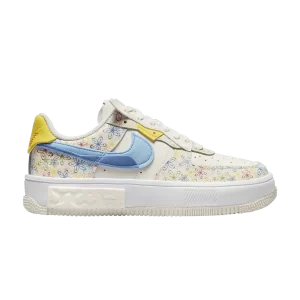 Nike Wmns Air Force 1 Fontanka 'Flowers' Baskets Voile/Bright Brimstone/Game Royal/University Bleu DV3211 100