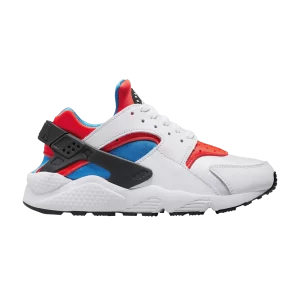 Nike Wmns Air Huarache 'White Bright Crimson' Blanc/Bright Crimson/Photo Bleu/Noir DV2220 100