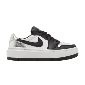 Femme Air Jordan 1 Elevate Low SE 'Silver Toe' Argent Métallisé/Noir/Blanc/Blanc Onyx DQ8561 001
